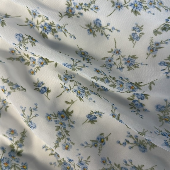 Bardot Ditsy Ruched Midi Dress size 10 - Picture 11 of 14